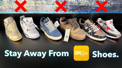 are dh gate shoes fake|is dhgate good for reps.